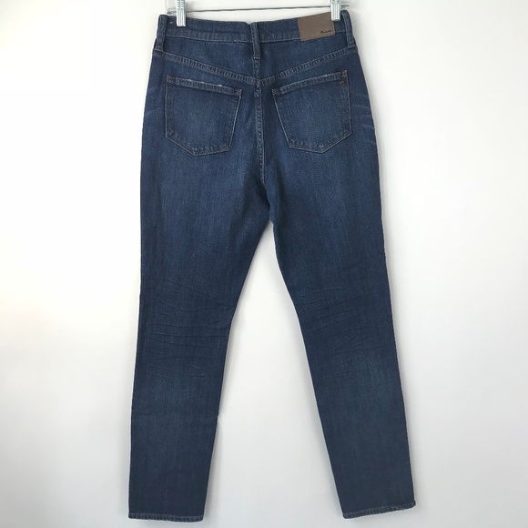 Madewell High Rise Slim Boy jeans Boyfriend Fit - Picture 3 of 8